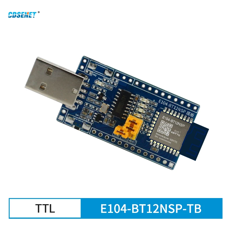 BLE Mesh USB Test Board CDSENET E104-BT12NSP-TB Development Board for Blue-tooth Wireless Module E104-BT12NSP