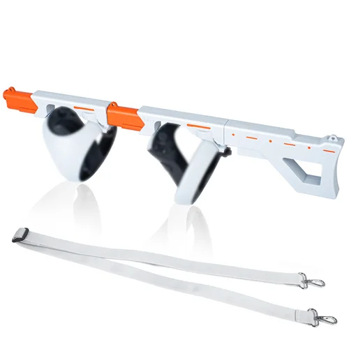 Imagen 1 del producto Para PlayStation VR2 gafas ametralladora soporte de stock juego de tiro expansión marco fijo PS VR2 accesorios de stock