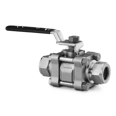 

【 SS-63TS16 】 3-piece 60 Series Ball Valve 1 Inch Ferrule