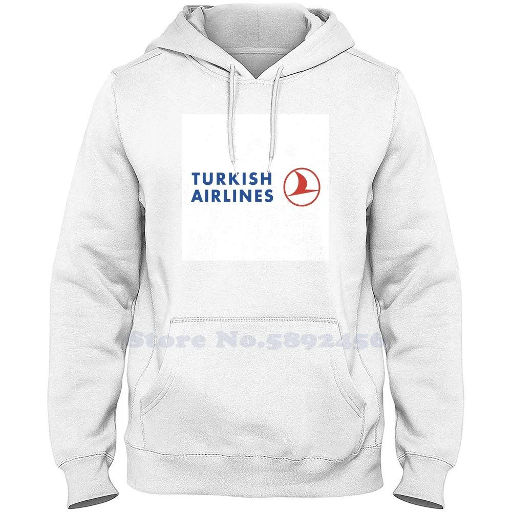 Turkish Airlines Merk Logo Hoge Kwaliteit Hoodie 2023 Nieuwe Grafische Sweatshirt