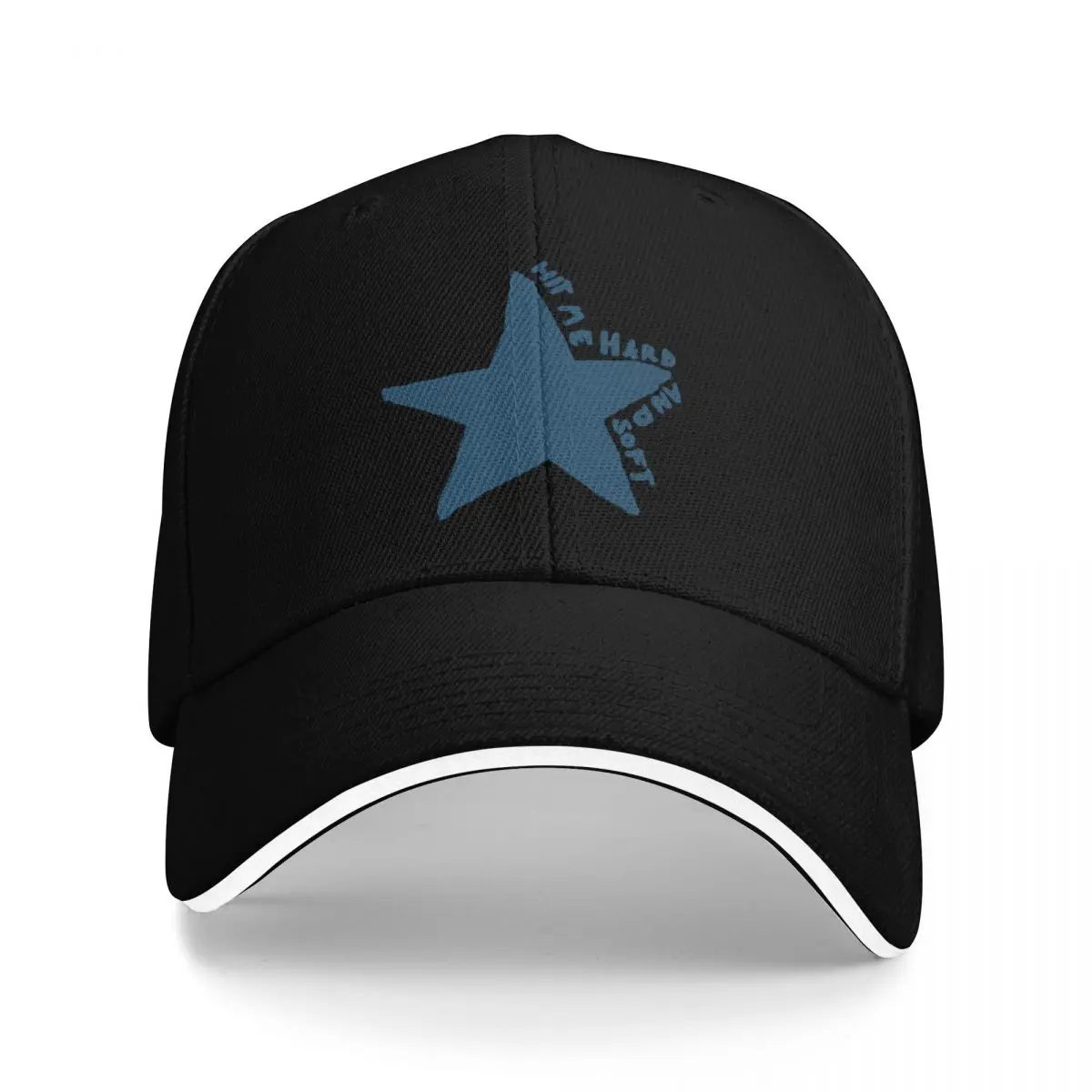 

HIT ME HARD AND SOFT STAR Baseball Cap tea Hat hard hat sailor cap for men men's big size hat Men Caps Women's