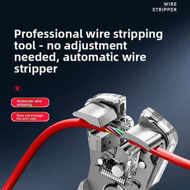 Multifunctional Automatic Wire Stripper Pliers Electrician Cable Crimping Cutting Tool For Household Hand Use