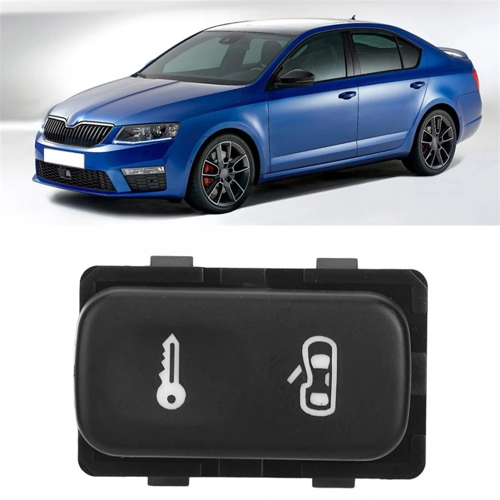 

For Skoda Octavia Mk2 2004-2013 Black Central Door Lock Switch Button OEM Number 1Z0962125A Auto Replacement Accessory