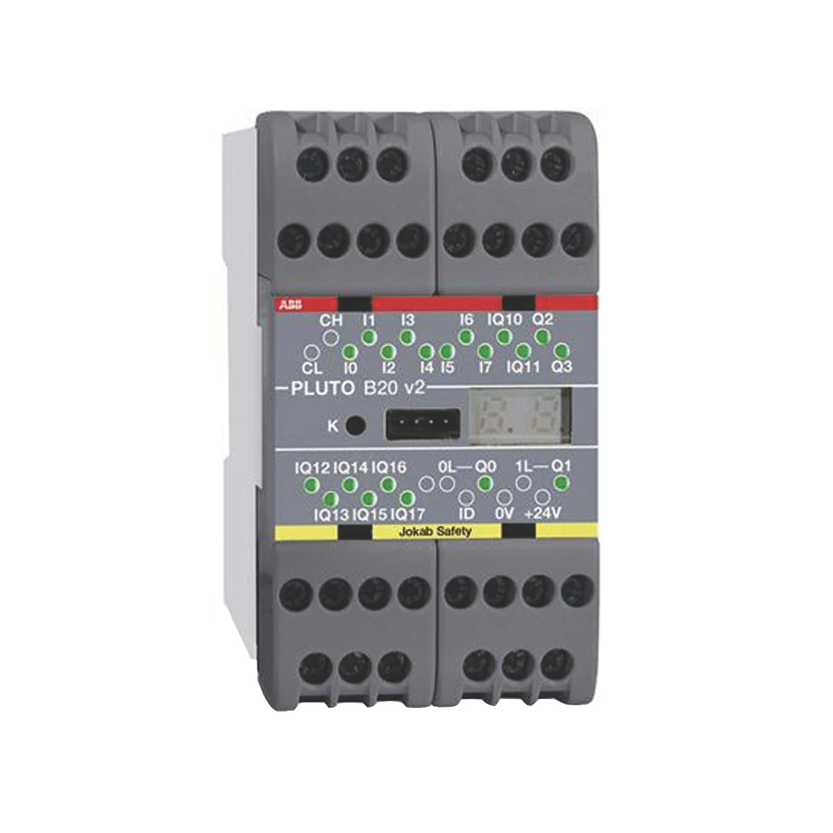 2TLA020070R4600 المكونات الصناعية لوحدات التحكم في السلامة القابلة للبرمجة