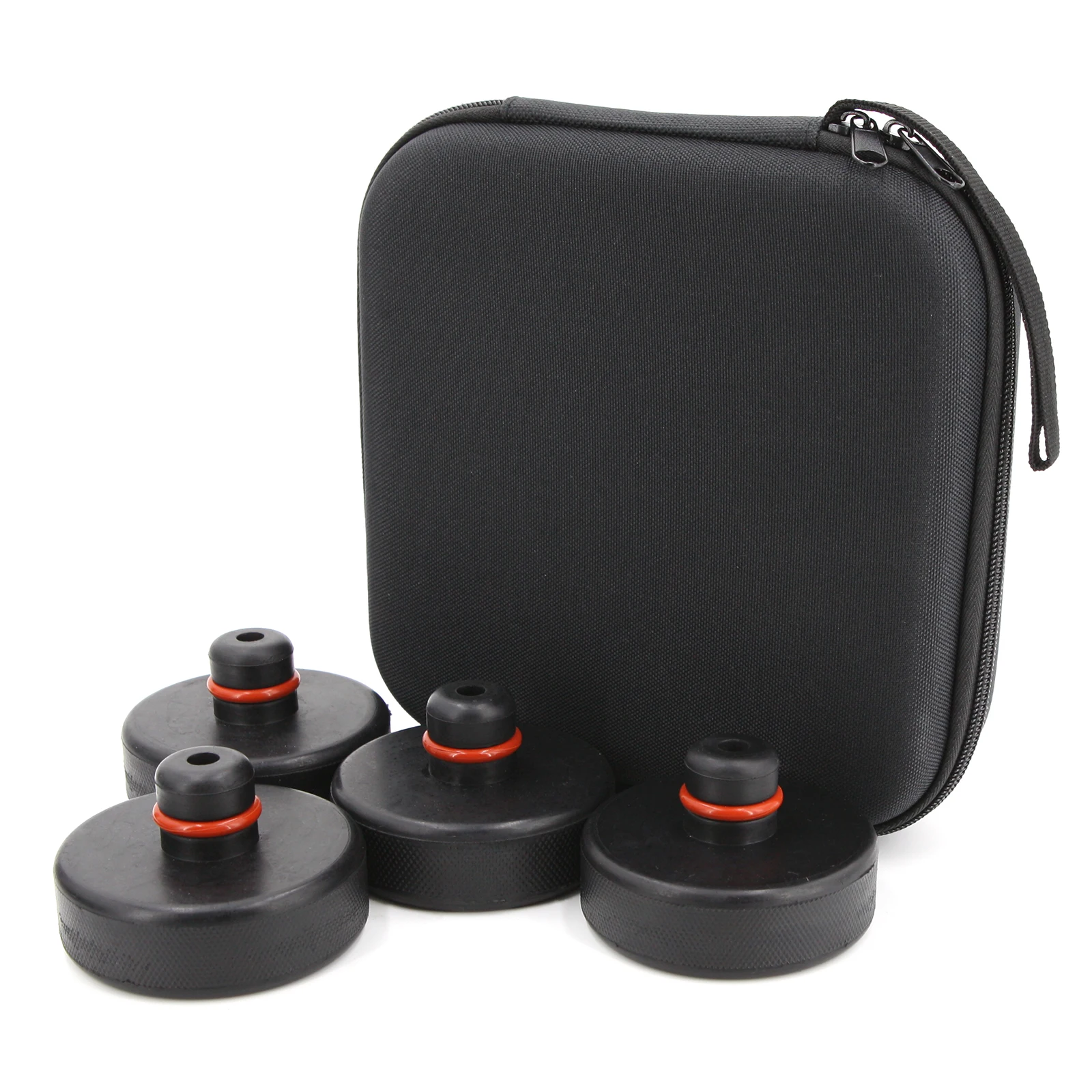 Car Rubber Jack Pad Storage Bag Organizer EVA Case Box for Tesla Model Y 3 S X Porsche 911 Jack Pucks and Tire Repair Tools Kit