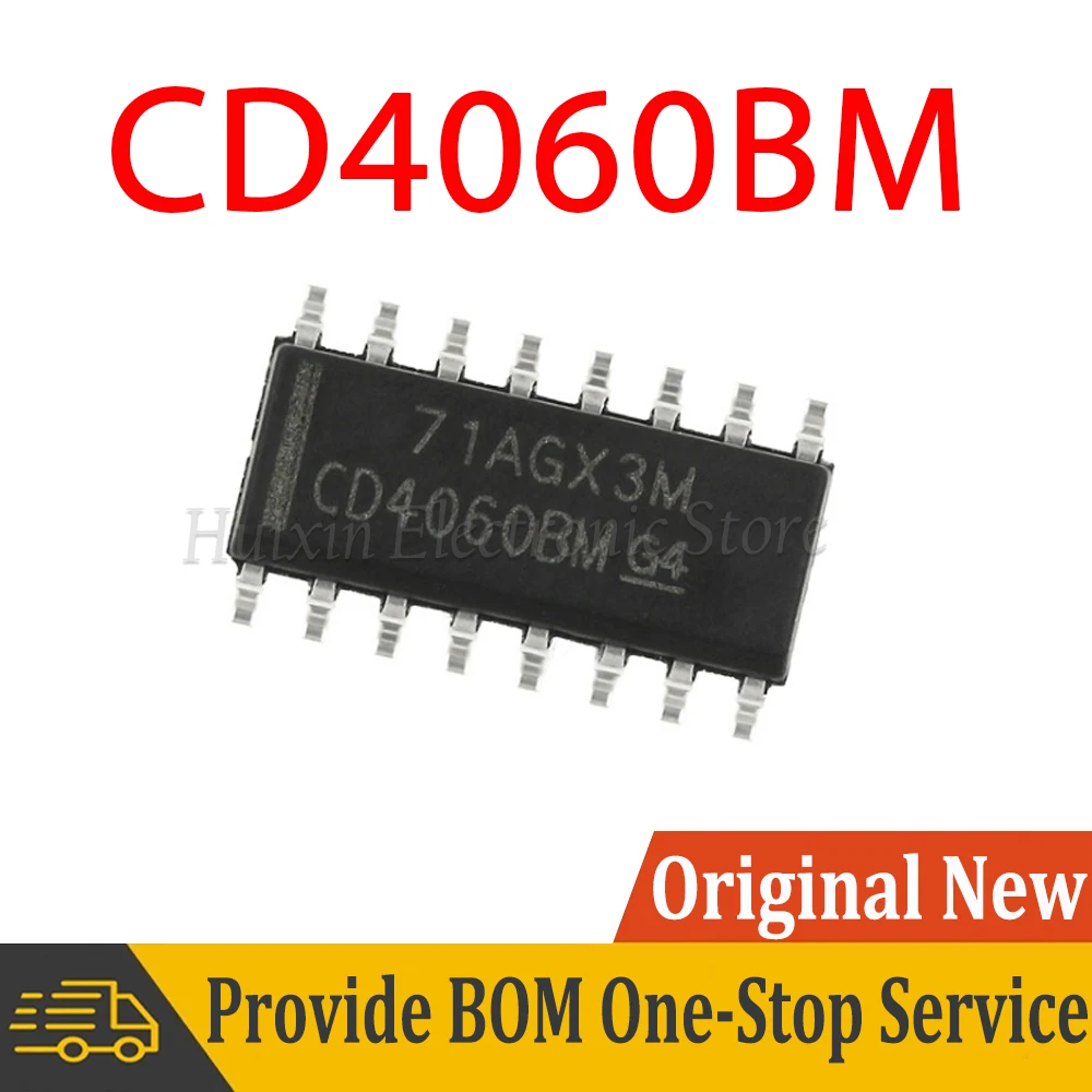 

5pcs CD4060BM SOP16 CD4060 SOP-16 SOP SMD New and Original IC Chipset