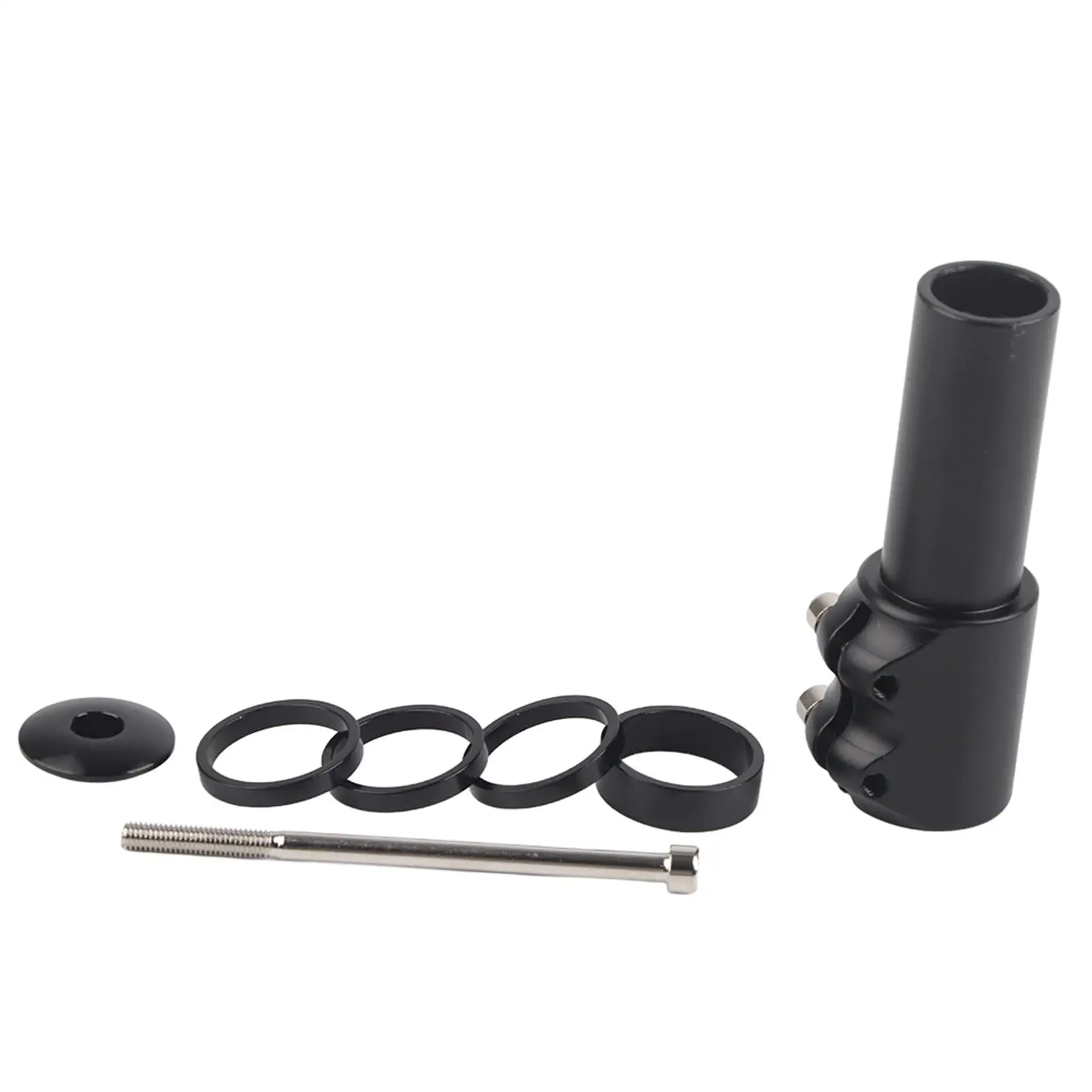 

Ultralight MTB Bicycle Stem Extender 123mm - Handlebar Fork Extension for Mountain & Road Bikes