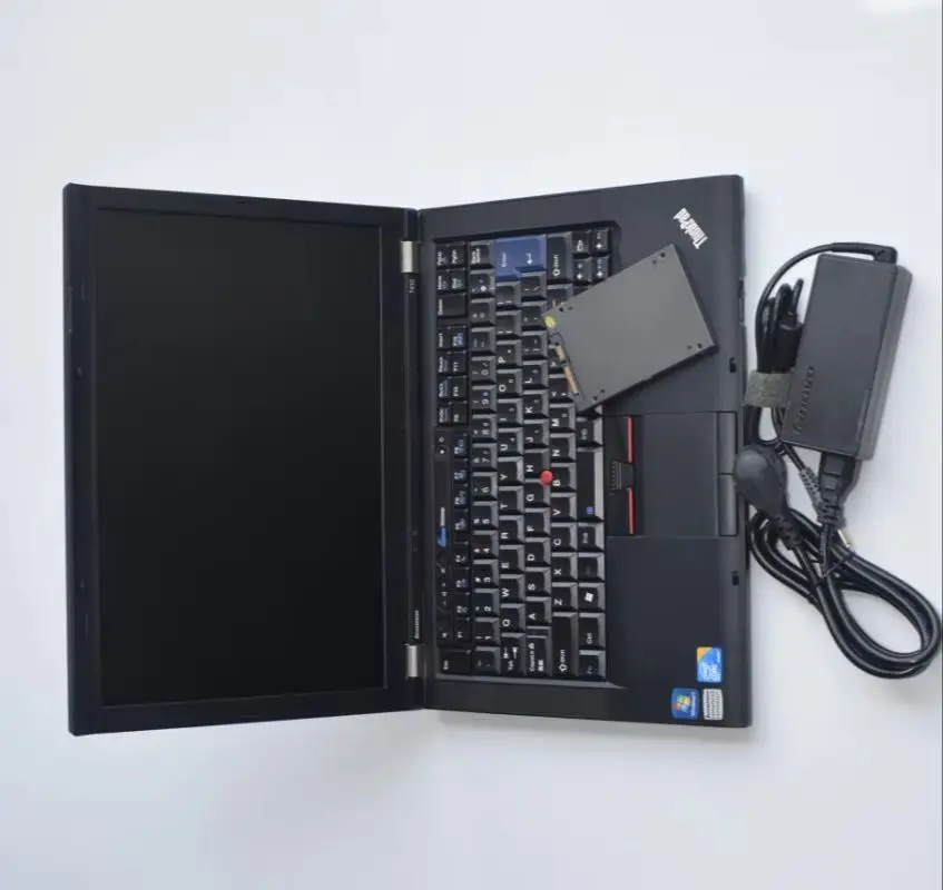 

90% новый ноутбук T410 (cpu i5 4 ГБ оперативной памяти) obd2 Диагностический компьютер 512 ГБ SSD V03/2025 Программное обеспечение для Mb Star c4 c5 Windows 10