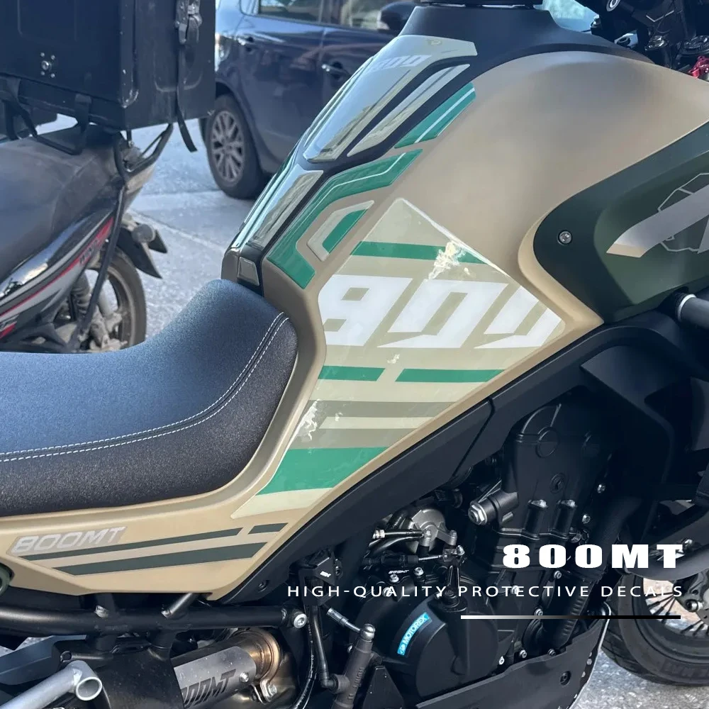 

Motorcycle Accessories Fuel Tank Pad Stickers Protector Covers 3D Resin Stickers Kit For CF MOTO 800 MT 800MT 2022 2023 2024