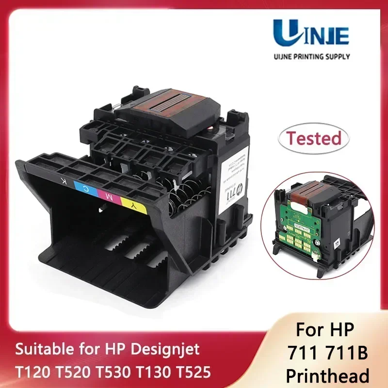 

New For HP 711 711B 711XL Printhead Print Head C1Q10A For HP DesignJet T120 T125 T130 T530 T525 T520 Printer hp711 Cabezal