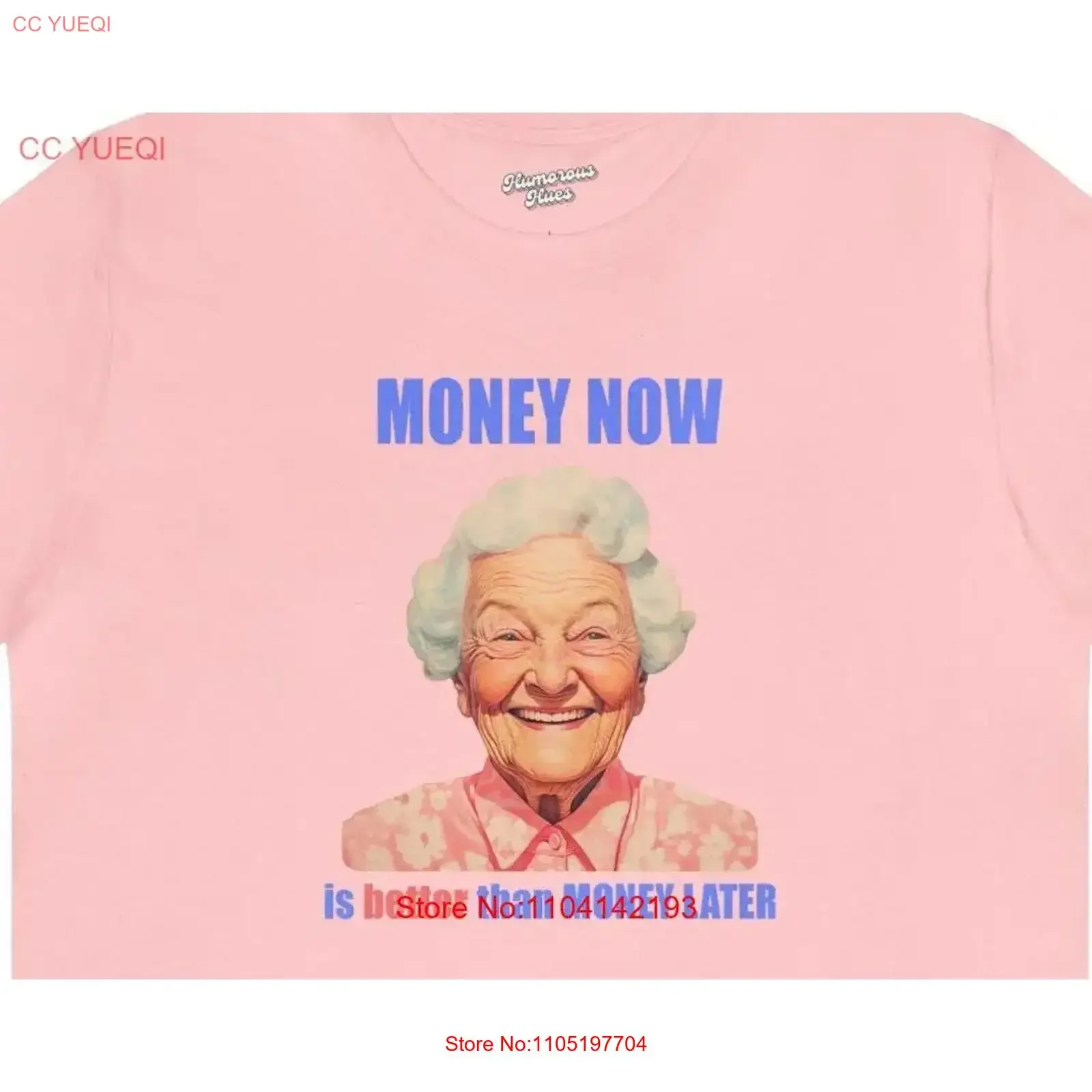 المال الآن أفضل ثم لاحقًا 02027 قميص الجدة تي شيرت الجدة تي نانا أفضل هدية عيد الأم جرافيك عتيق #1