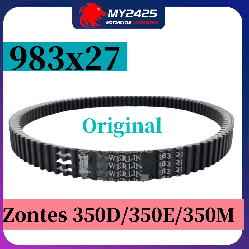

Original ZONTES 350 Motorcycle Scooter Transmission Drive Belt For Zontes 350 ZT350D D350 ZT350T-E/D/M 350E 350M 983x27