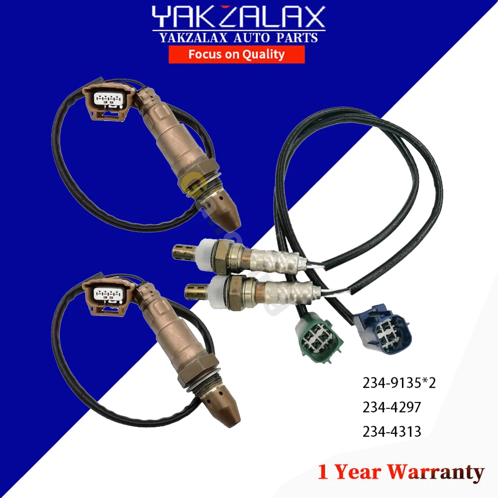 

4Pcs O2 Oxygen 02 Sensor For Nissan NV1500 2500 3500 4.0L V6 2012-2019 Upstream Downstream Front Rear 234-9135 234-4297 234-4313