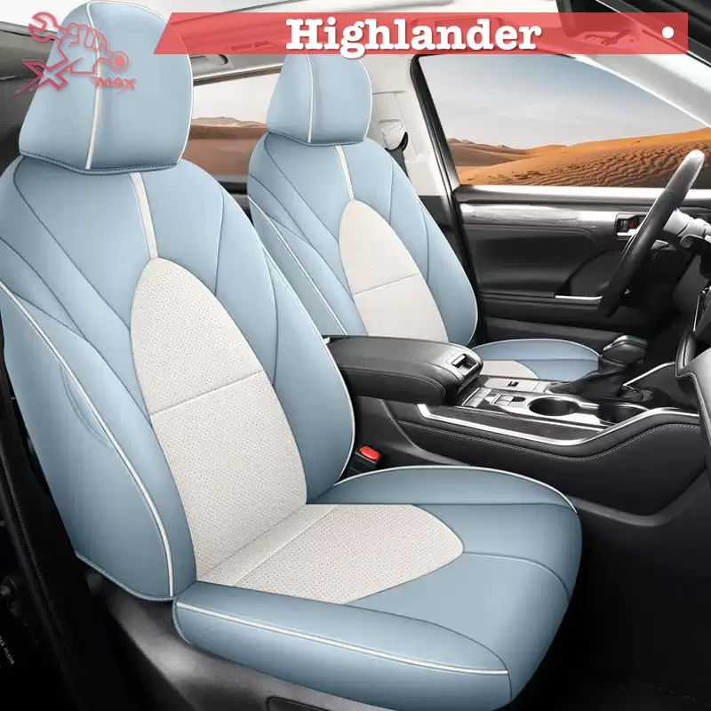 

Для Toyota Highlander 2022-2024 левый чехол на автомобильное сиденье, индивидуальный чехол на сиденье, всесезонные полностью окруженные подушки сиденья