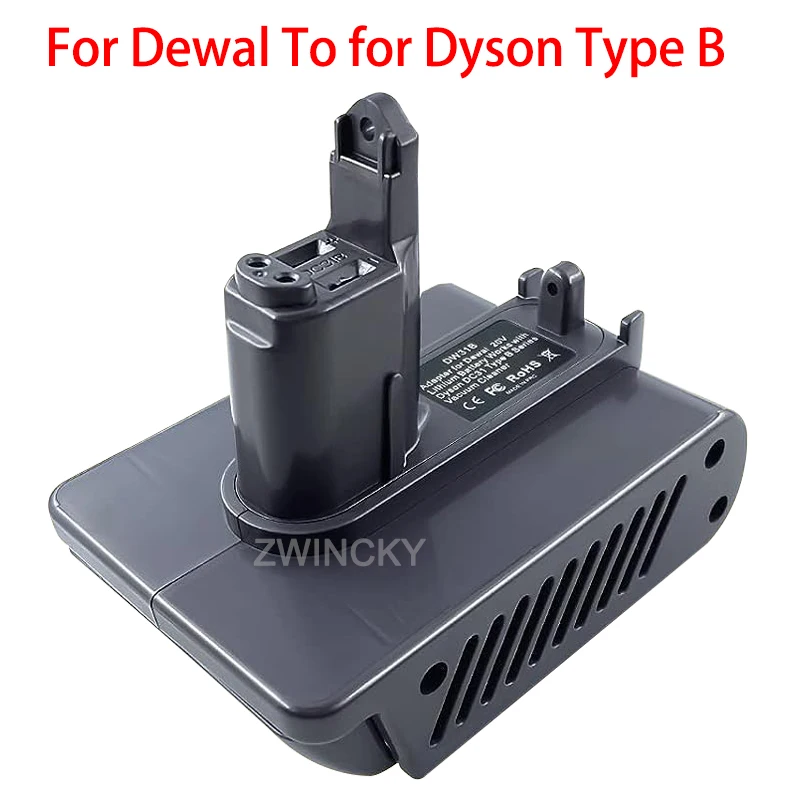 Batterieadapter für Dyson Typ A / Typ B DC31 DC35 DC44 Tierstaubsauger für Makita/Dewal/Milwaukee 18V Li-Ionen-Akku – Detail 15