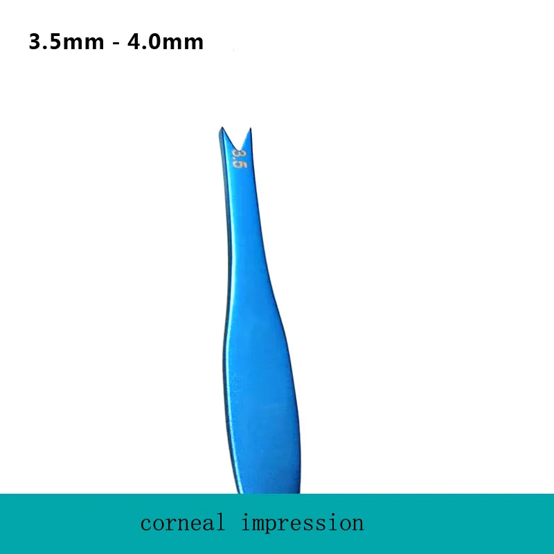 Ophthalmic Corneal Impression Small Incision Imprint Needle Marker Ring Phalactic Impression 3.5-4.0mm Ophthalmic Corneal Impres