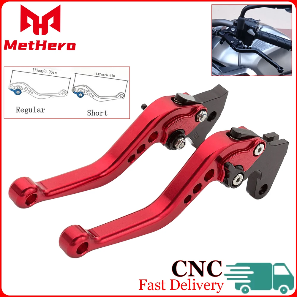 Short / Long CNC Aluminum Motorcycle Brake Clutch Lever Accessories Fit For Aprilia RS457 RS-457 RS Tuono 457 2024 2025