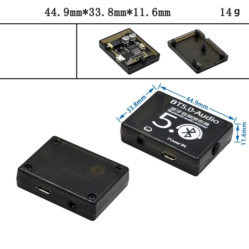 Bluetooth Audio Receiver board Bluetooth 4.1 BT5.0 Pro XY-WRBT MP3 Lossless Decoder Board Wireless Stereo Music Module With Case