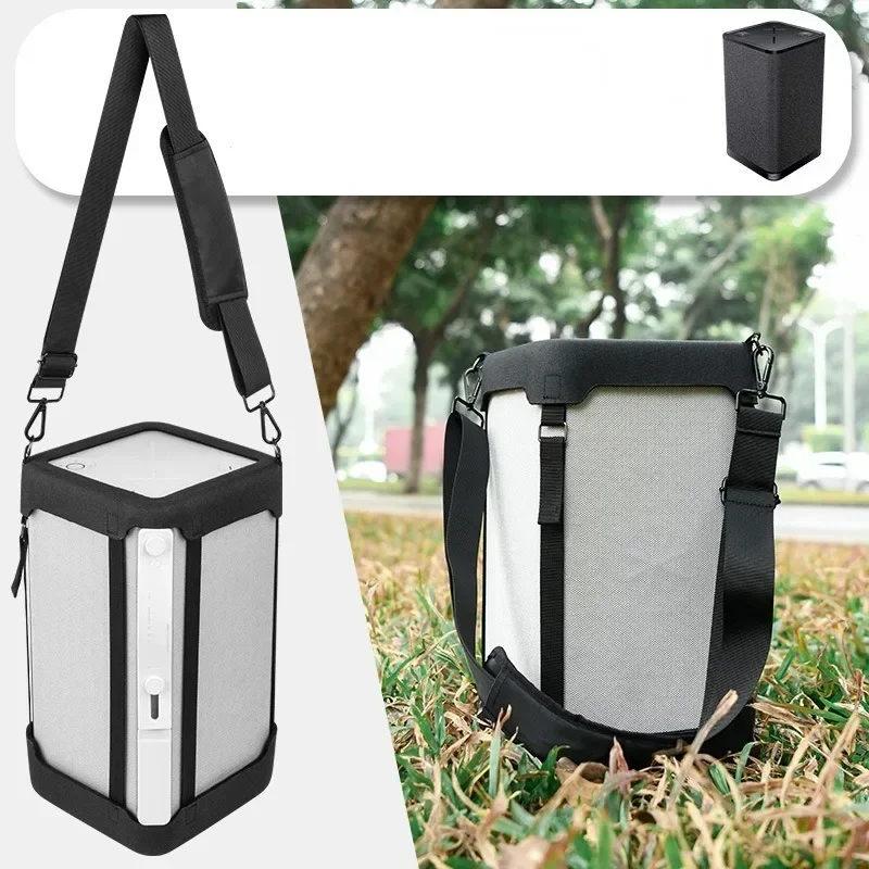 Speaker Case Portable Speakers Carrying Case With Resistant Fall Shoulder Strap Compatible For UE Hyperboom Speaker