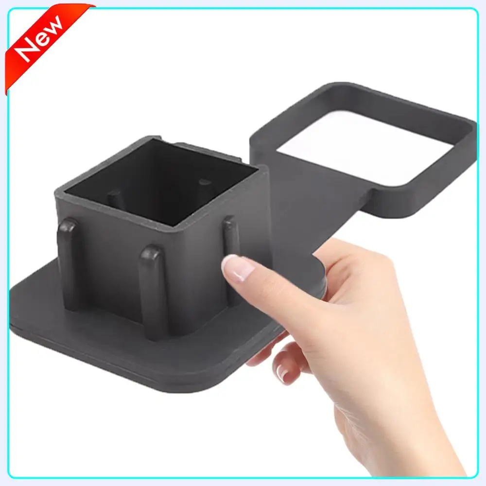 

Trailer Hitch Receiver Cover Plug Waterproof Tube Cap Protector Tow Plug Tube Cap Protector 2 Inch Receiver Auto Square Plug