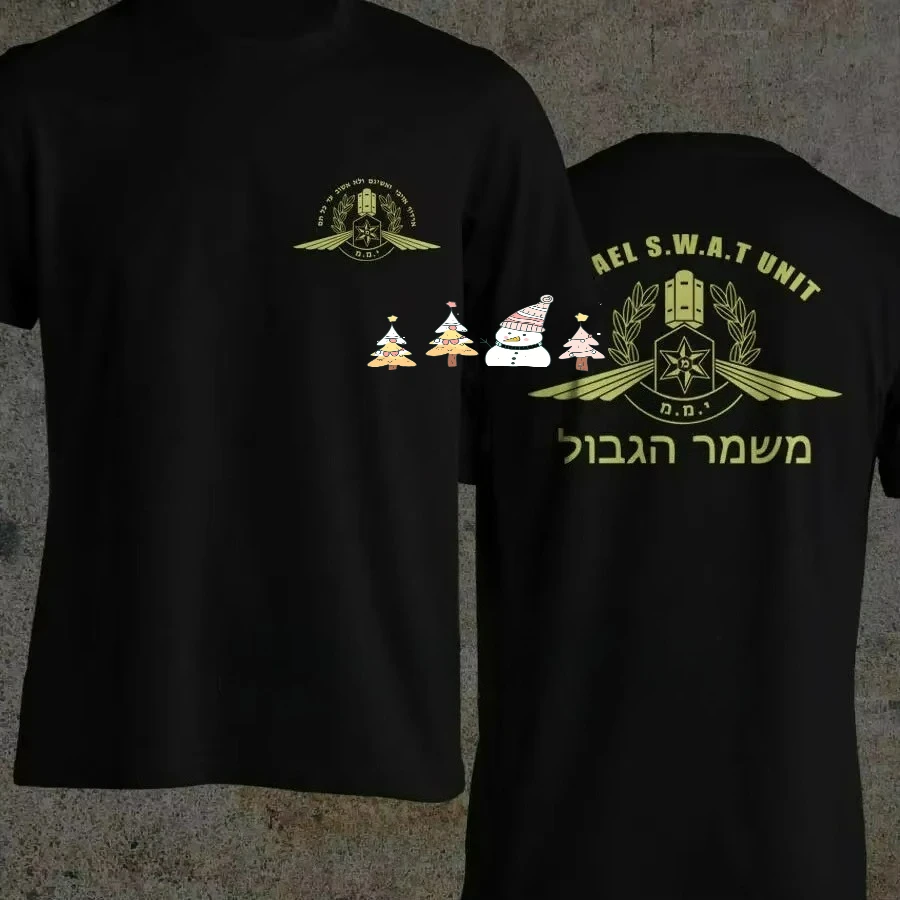 Israeli Counter-Terrorism Unit Israel Yamam Special Force T-Shirt 100% Cotton O-Neck Short Sleeve Casual Mens T-shirt Size S-3XL