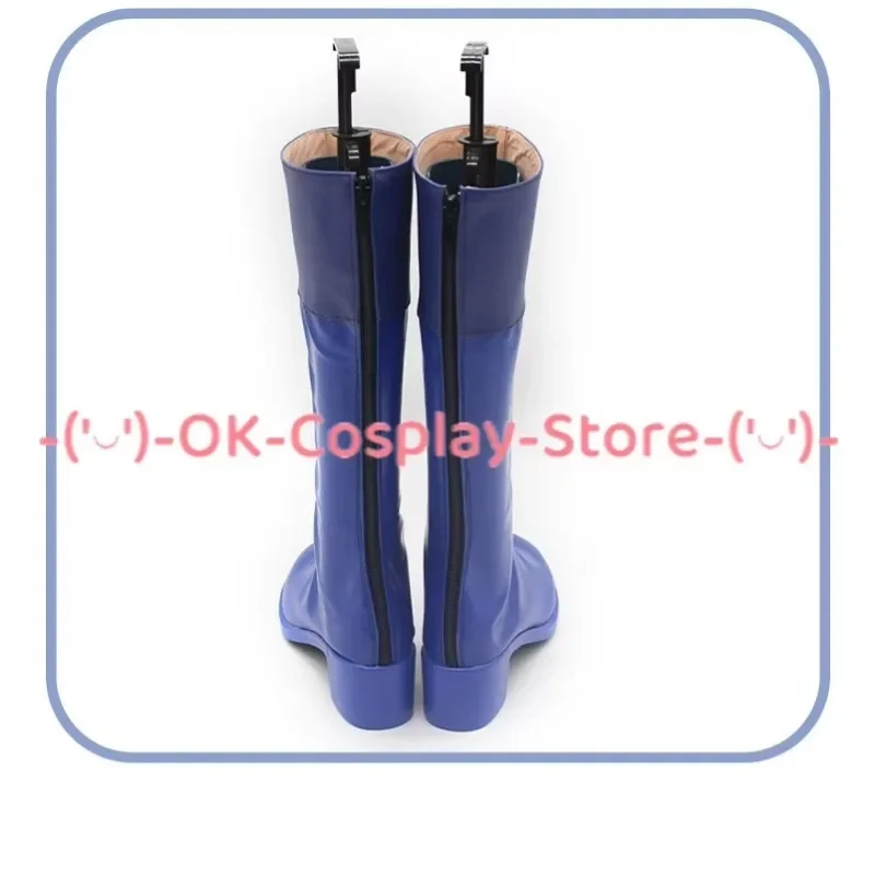 [Personalizowane] Buty do cosplayu Elizabeth z gry P3, rekwizyt do odgrywania ról anime, na Halloween, karnawał, imprezę, skórzane botki z PU