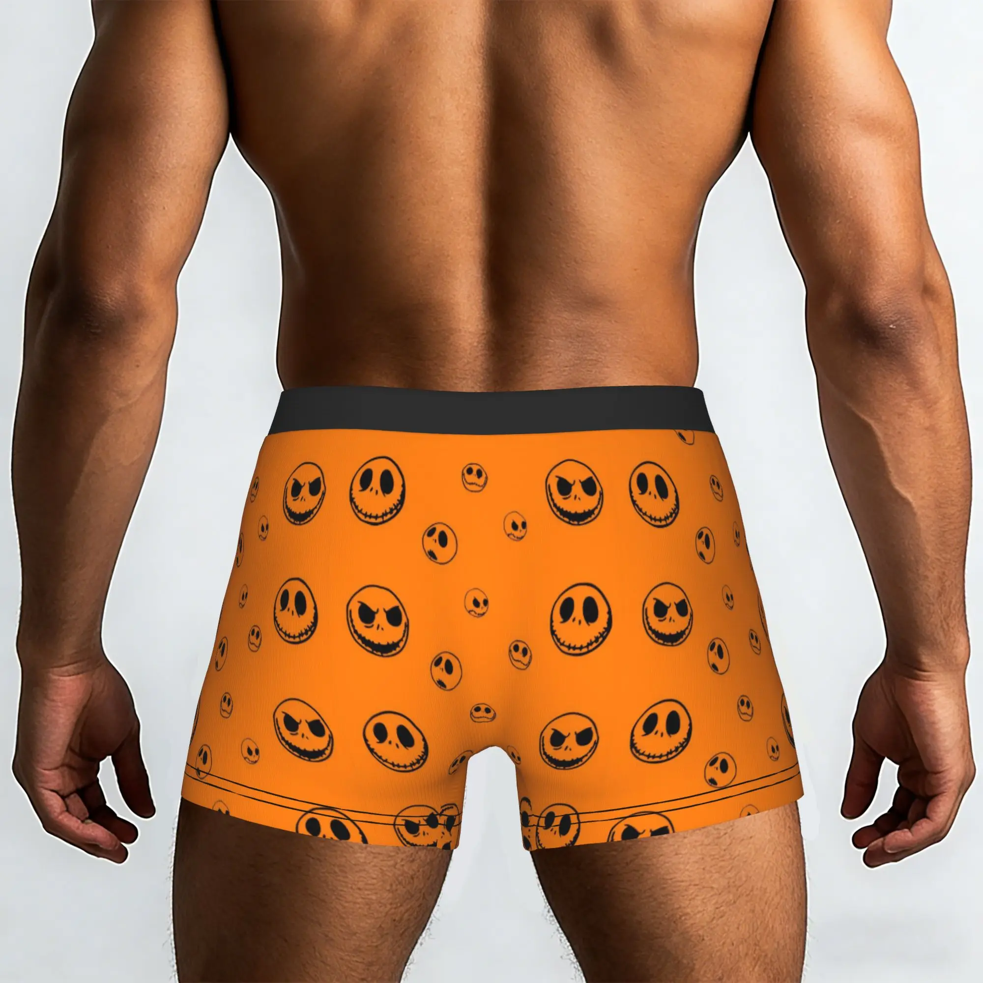 Customized Jack Anime S-Skellingtones Boxer Shorts For Homme 3D Printed  Underwear Panties Briefs Soft Underpants