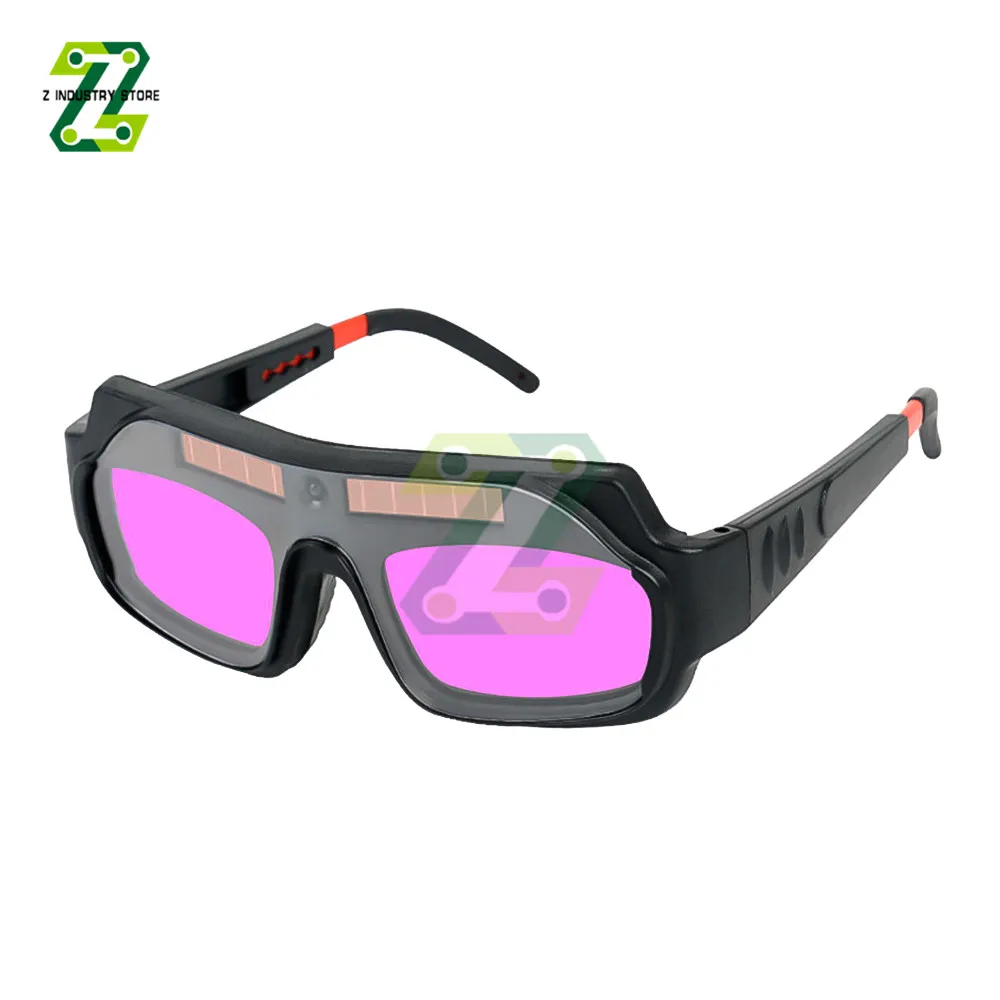 Automatic Darkening Dimming Welding Glasses Anti-glare Welding Glasses Welder Eye Protection Goggles Tools