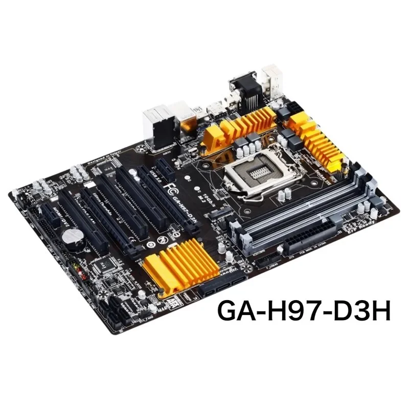 

Для Gigabyte GA-H97-D3H материнская плата 32 ГБ LGA 1150 DDR3 ATX H97 материнская плата 100% протестирована, ОК, полностью работает, бесплатная доставка
