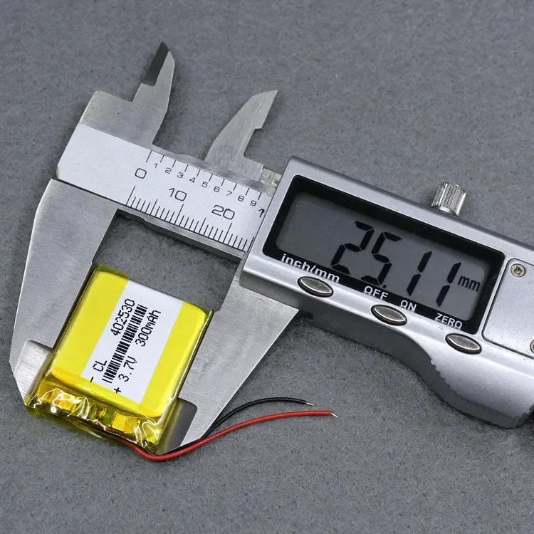 Lingdu bl950a e line C8 مسجل المرور 402530   بطارية ليثيوم بوليمر قابلة لإعادة الشحن 3.7 فولت A12