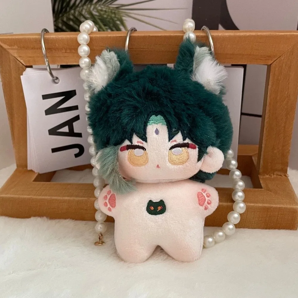 Juego Genshin Impact Xiao Kaedehara Kazuha Tartaglia Tighnari, muñeca de Cosplay, figura bonita, llavero, bolsa, accesorios de decoración