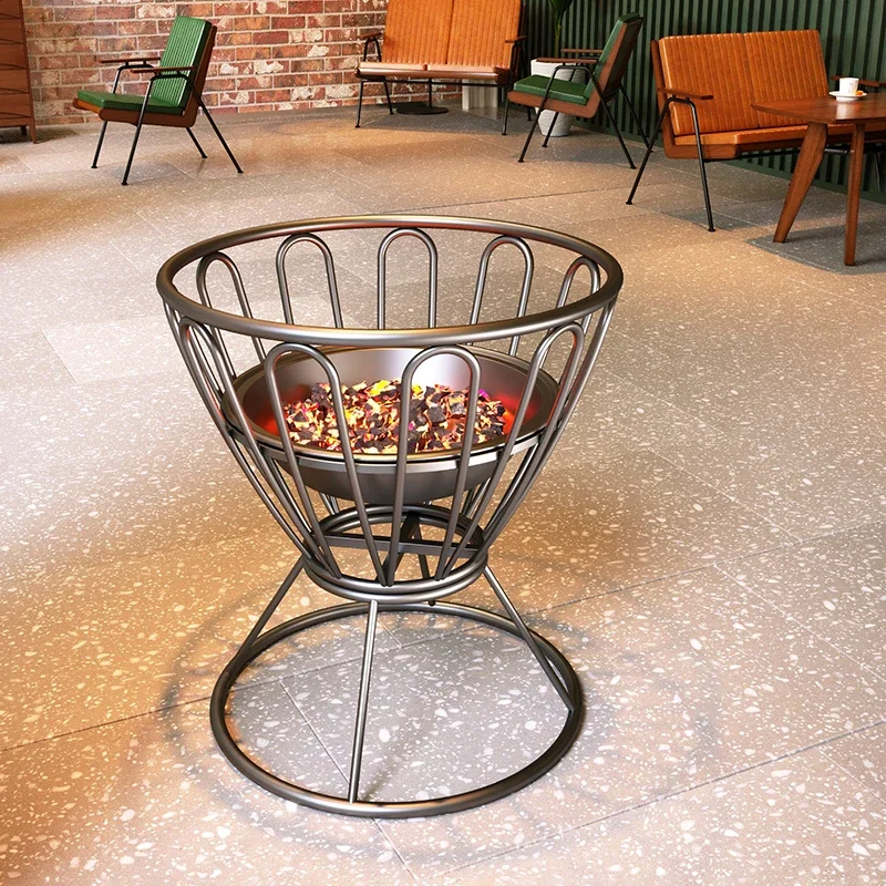 

Restaurant charcoal brazier, heating brazier, commercial charcoal brazier, tea brazier