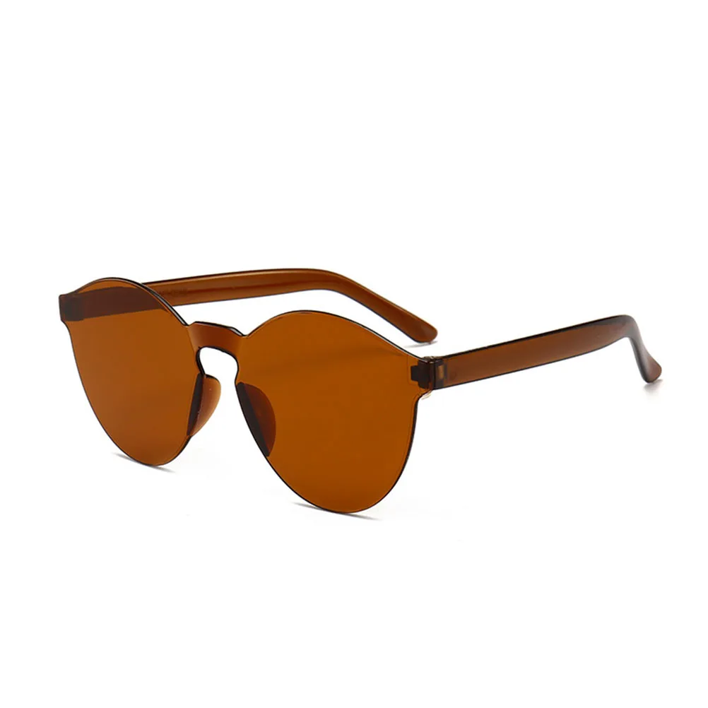 

9pcs Transparent Fashion Eyewear Anti UV Jelly Jelly Color Sunglasses Color Lightweight Durable Sun Glasses Accessories