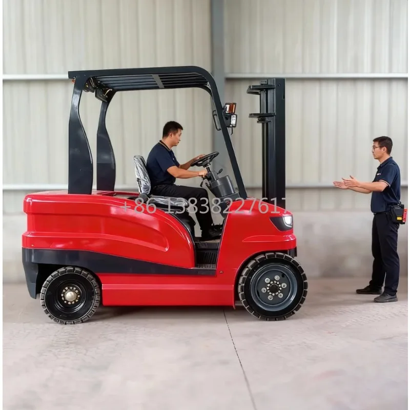 2Ton 4 Wheel Mini Electric Forklift Factory Direct Supply Easy to Use CE Farm Warehouse Workshop