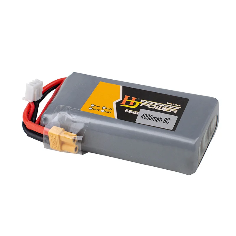 1-5pcs Battery for HJ TX16s TX18s Model airplane remote control 7.4V 4000mAh Lipo battery for TX16s TX18s Drone