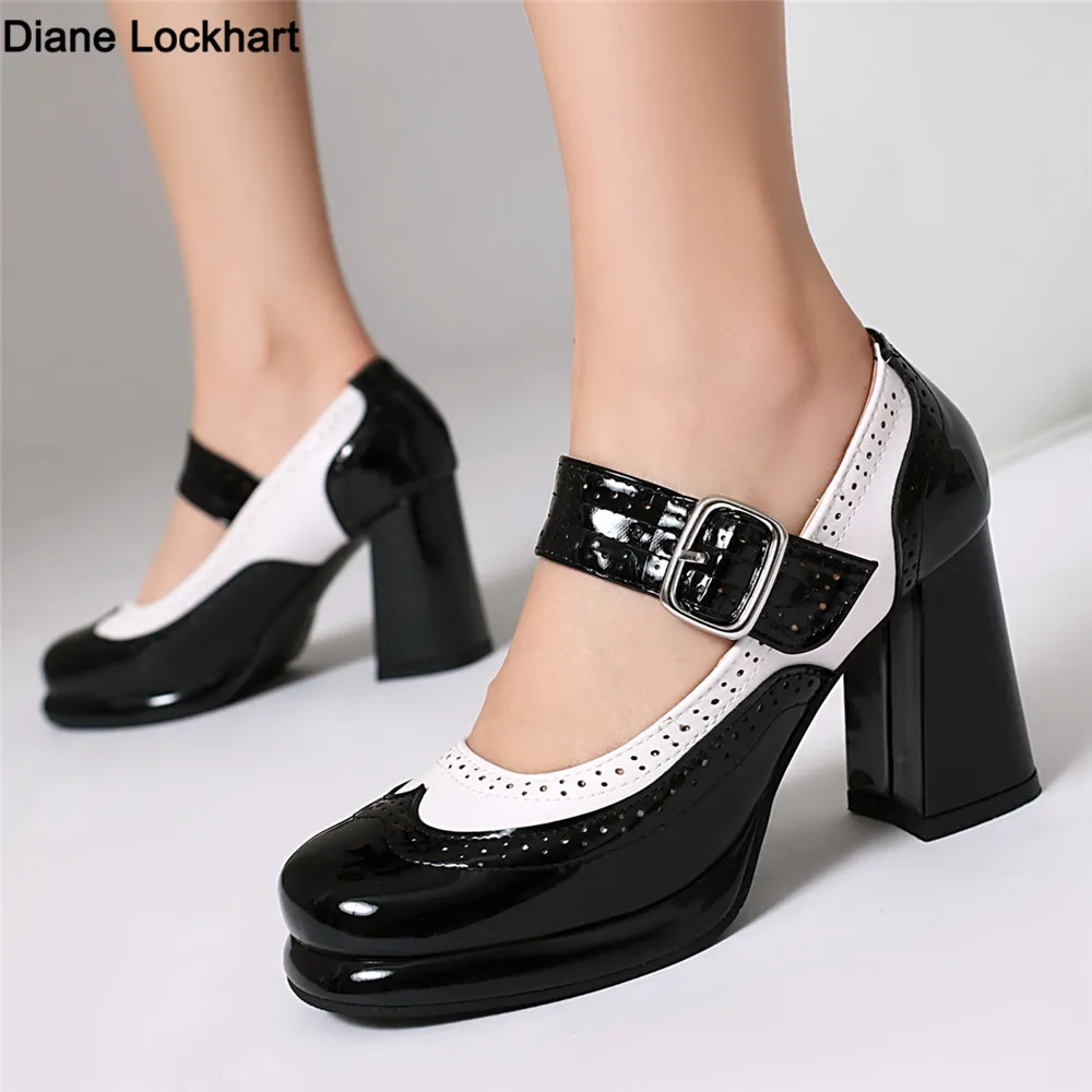 

Туфли Мэри Джейн на платформе с ремешками на щиколотке, женские туфли на высоком каблуке, красные, белые, с бантом, женские летние туфли-лодочки на шпильке, вечерние туфли принцессы