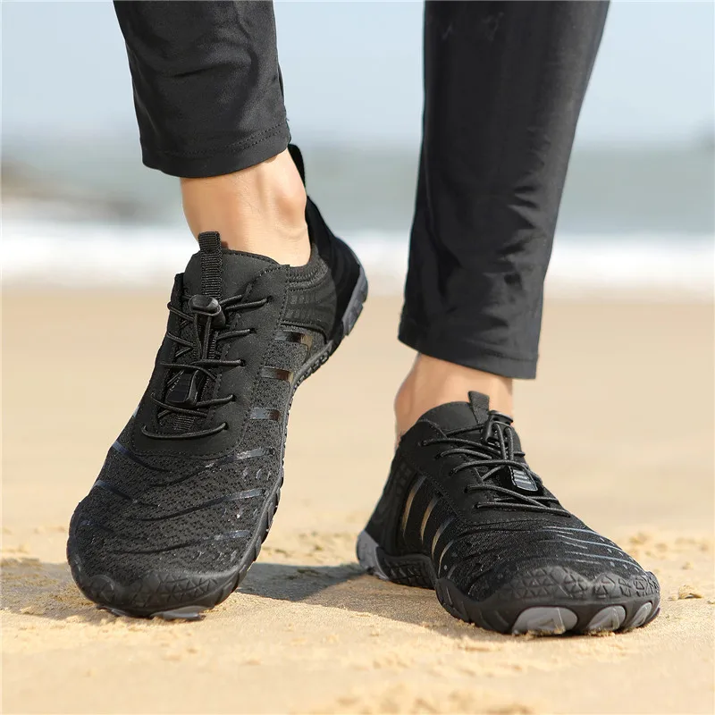 Unisex Quick Dry Water Shoes Men Beach Swimming Surfing Aqua Shoes Couple Soft Sole Barefoot Sneakers Fitness shoes 36-47