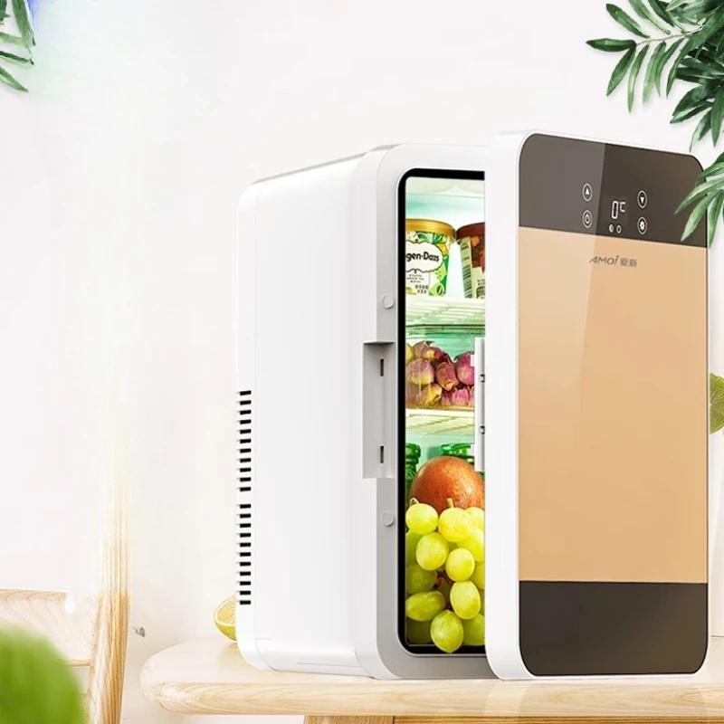 Kulkas Pendingin Mini Penyimpanan ASI: Termoelektrik Rumah Mobil Portabel Lapisan Ganda Dingin Cepat - Layar LCD Kotak Tenang Ramah Lingkungan ‌
