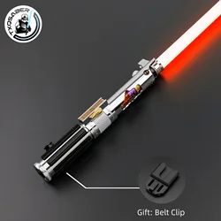 TXQ Proffie Anakin Knightfall SNV4 Sword COMBAT JEDI TOY Smooth Swing Metal Lightsaber Force Light Skywalke Gift Laser Halloween