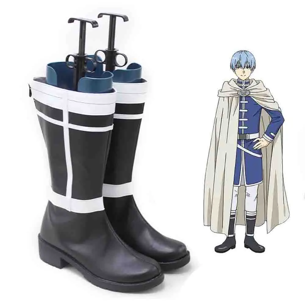 Anime Frieren at the Funeral Himmel Cosplay Shoes Halloween Carnival Custom Made Boots Men Women Role Play Outfit Props