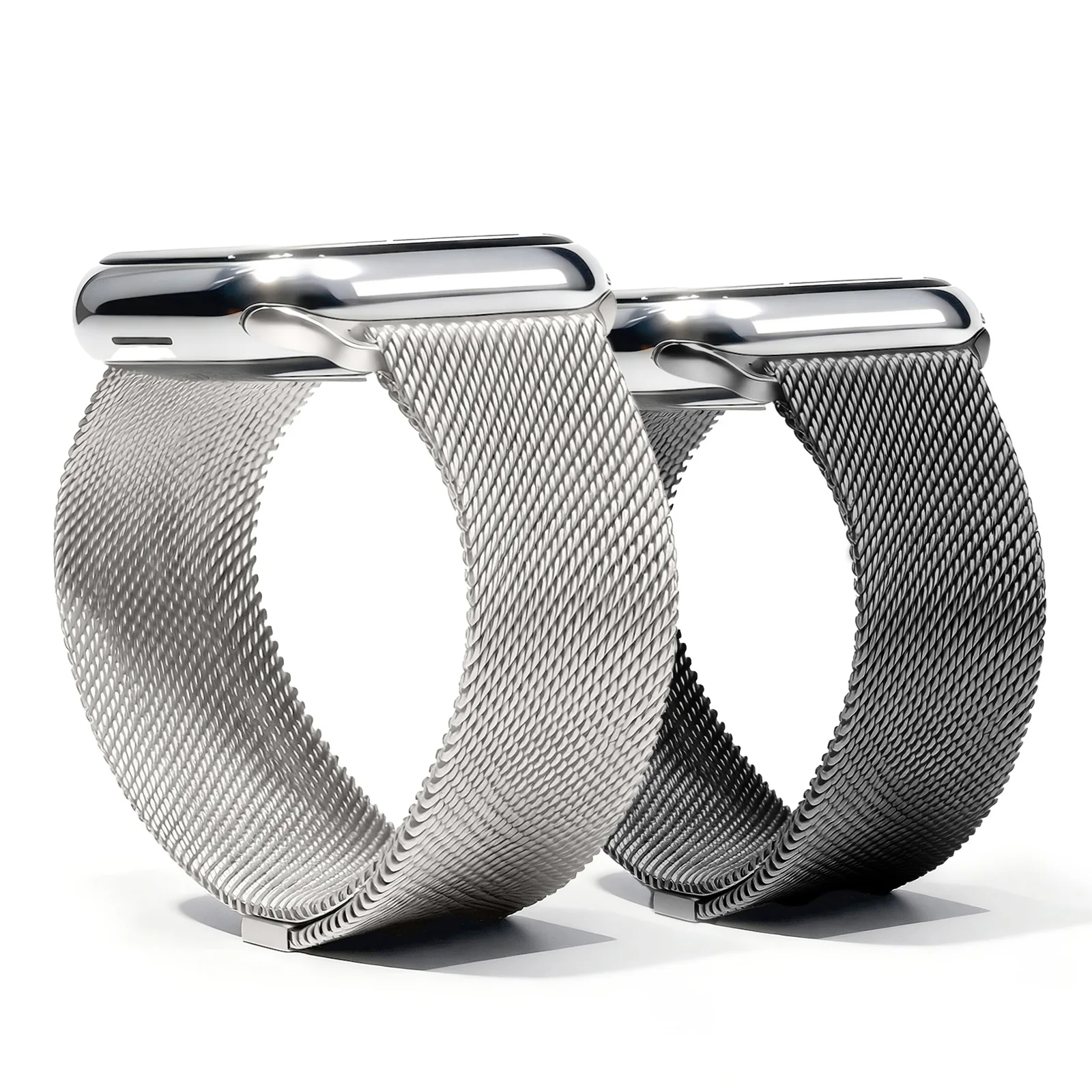 For Apple Watch Bands 40mm 44mm 49mm 45mm 41mm 42mm correas bracelet iWatch series 11 se 7 8 9 10 ultra 3 2 Milanese Loop Strap