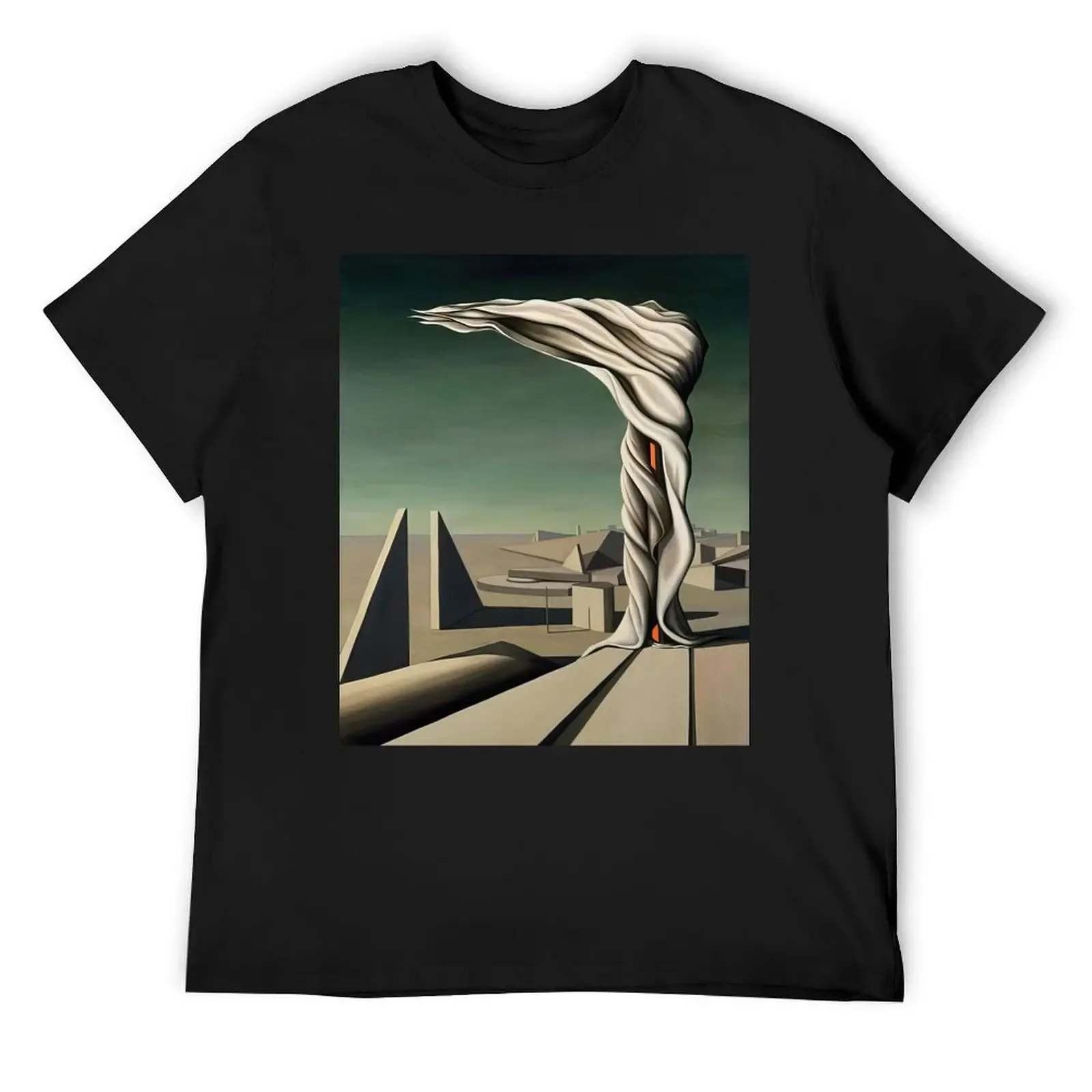 i-saw-three-cities-1944 - Kay Sage T-Shirt sports fans anime figures plus sizes T-shirt men