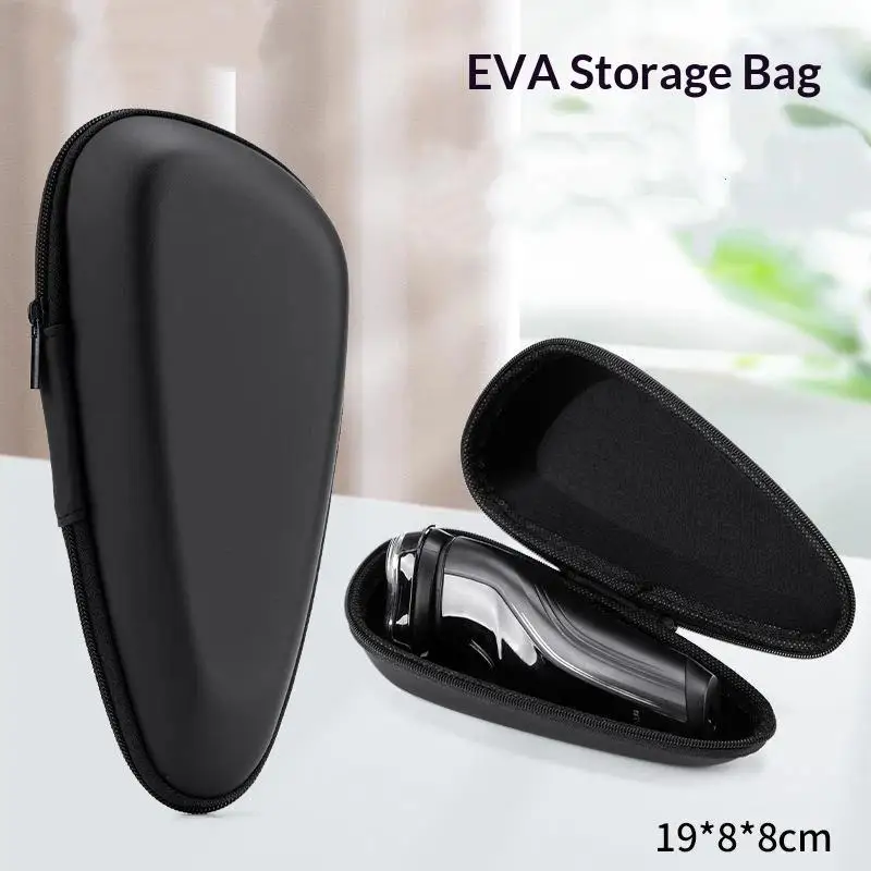Universal Hard Shell Shaver Organizer Bag Waterproof Portable EVA Travel Case for Men Electric Razor Carrying