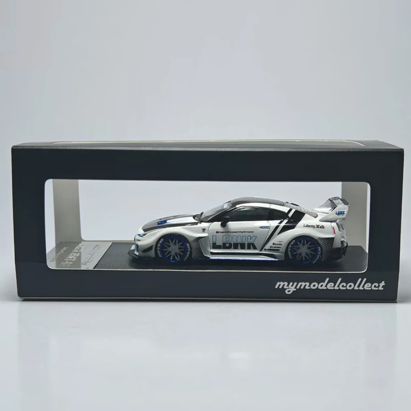 MC 1/64 GTR R35 2020 LBWK سبيكة سباق السيارات Diecasts ولعبة المركبات نموذج سيارة مصغرة مقياس نموذج سيارة للأطفال #4
