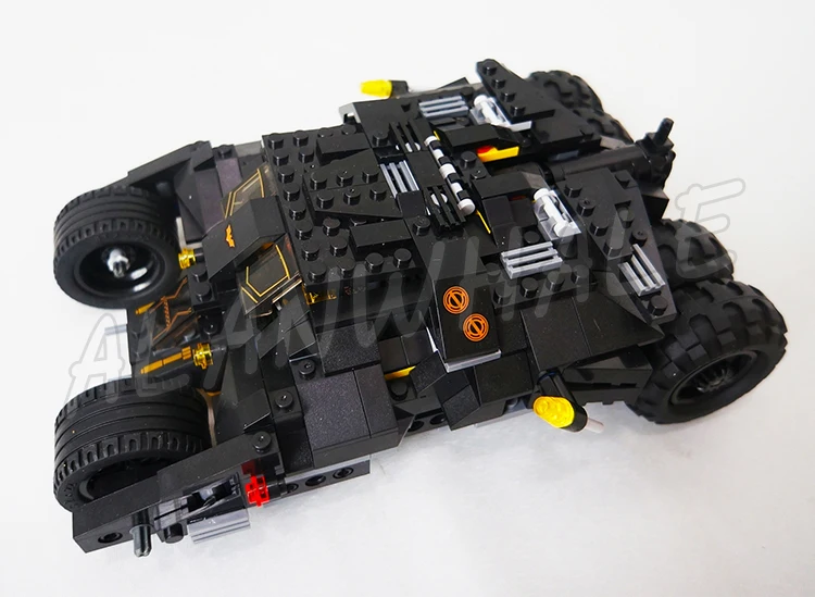 325 قطعة سوبر فايتر ذا بهلوان BatTank Joker's Ice Cream Surprise Gotham 7105 لعبة مكعبات البناء متوافقة مع الموديل