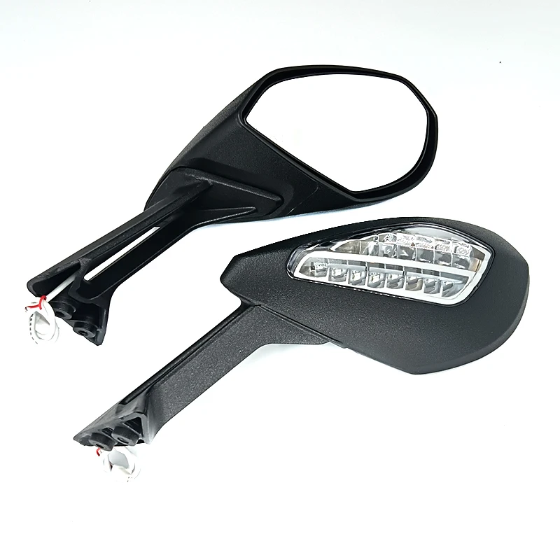 JPM قطع غيار الدراجات النارية المرايا باستخدام الحاسب الآلي سبائك الألومنيوم الأسود المقود الجانب المحرك مرآة ل Ducati 899 959S 1199 1299 مرآة الرؤية الخلفية #2