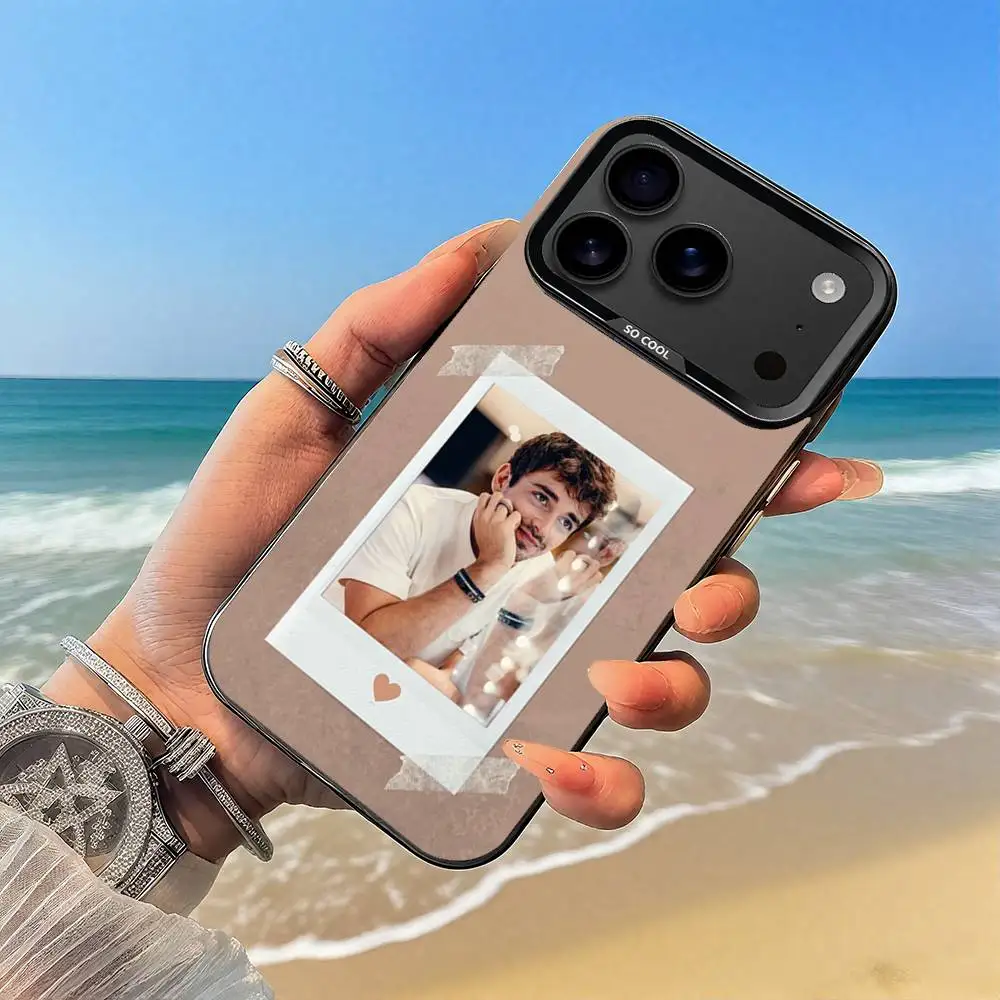 F-F1 F-Franco-s 43 C-Colapinto حافظة هاتف سوداء لهاتف iPhone17,16,15,14,13,12,Pro,Max,Plus,E,SE4,Air,Mini