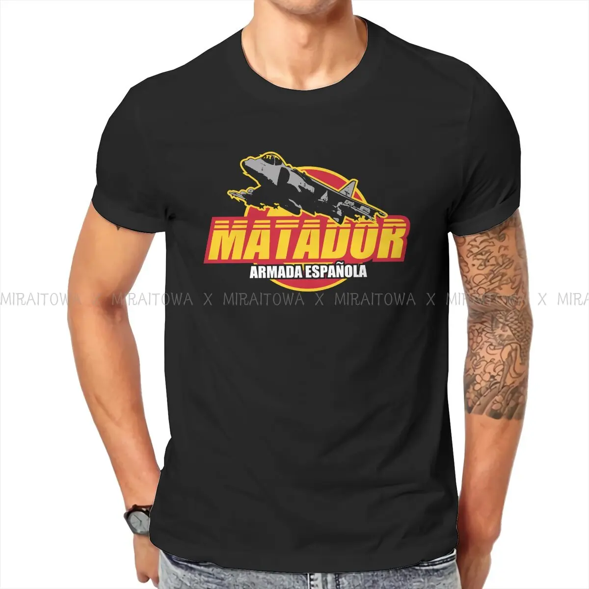 Spitfire Man TShirt AV8B Matador Distinctive T Shirt Harajuku Sweatshirts New Trend