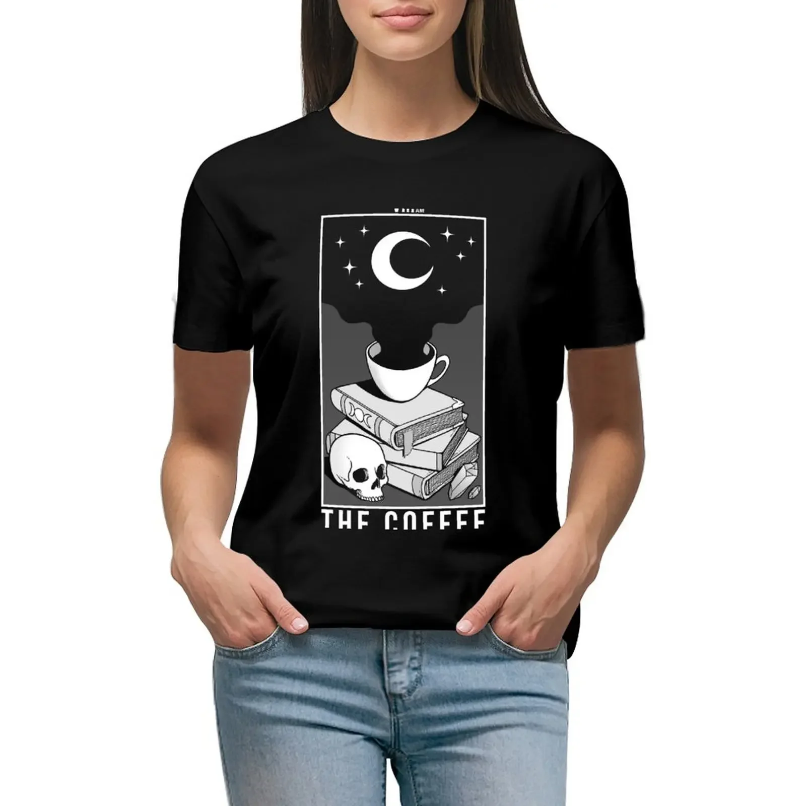 

The Coffee T-Shirt new edition summer clothes funnys Female clothing oversized t shirts for Women