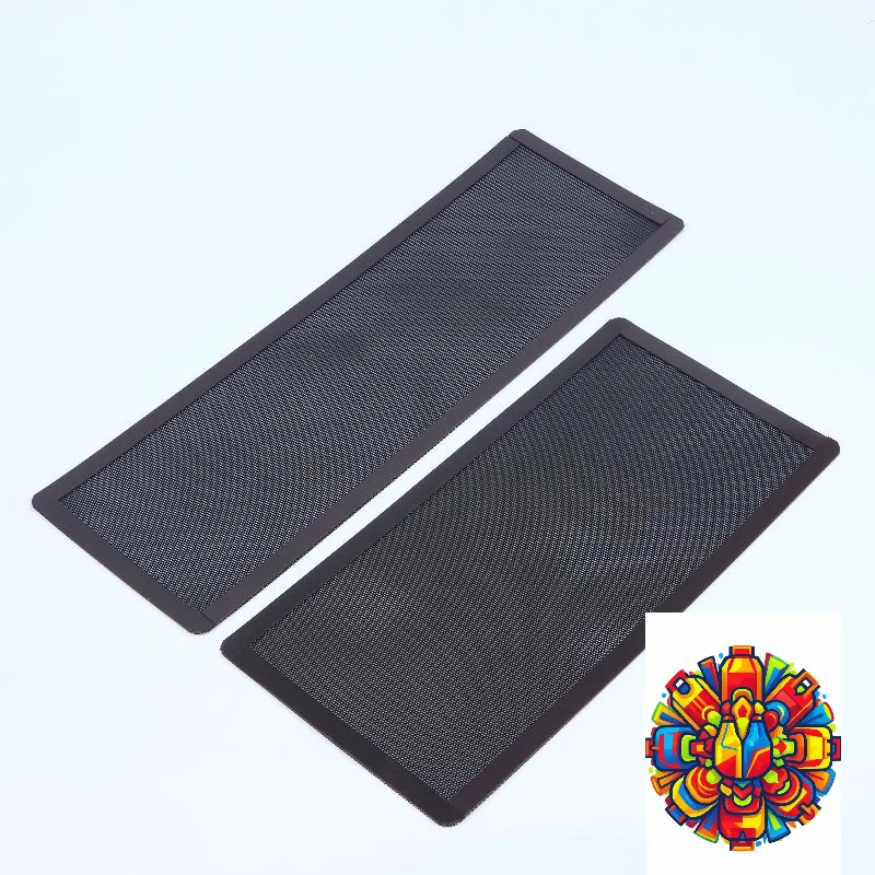 PC Chassis Cooling Dust Filter Magnetic PVC Net Guard Universal Fit Dustproof Fan Cover for Most Desktop PC Models